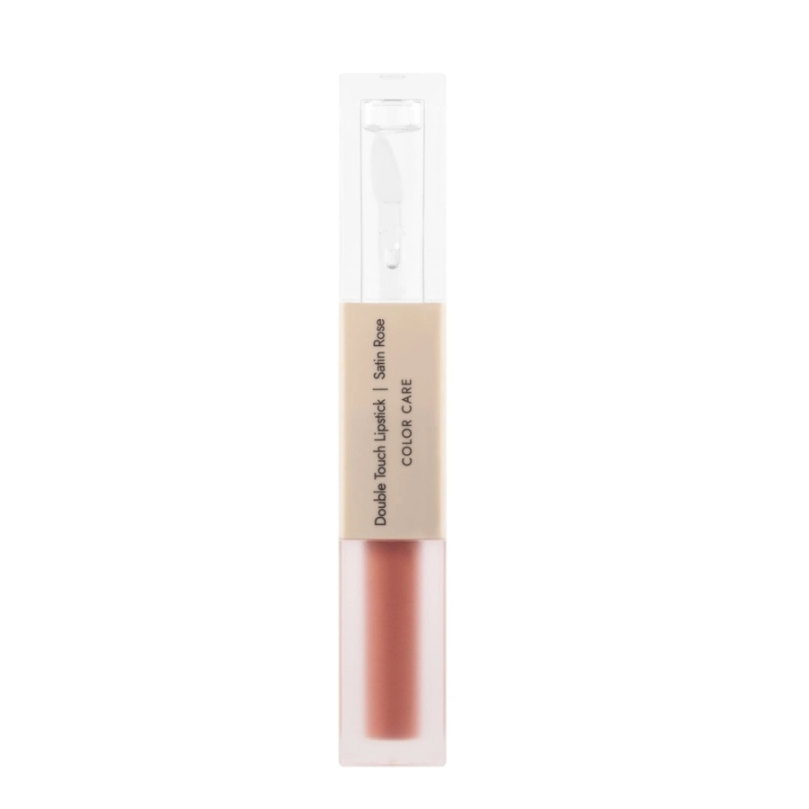 Dermomedica Double Touch Lipstick | Satin Rose Pomadka do ust 2 x 1,72 g