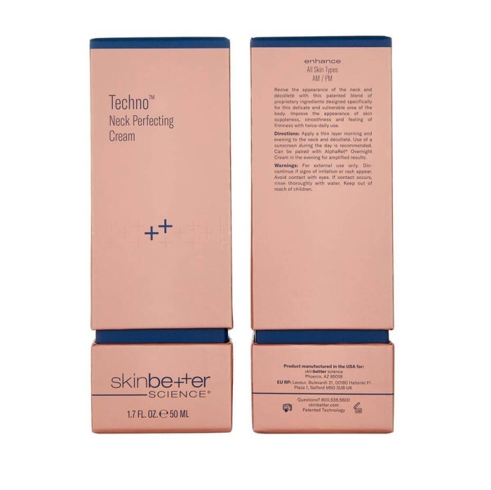 Skinbetter Science Techno Neck Perfecting Cream Krem ujędrniający do szyi i dekoltu 50 ml