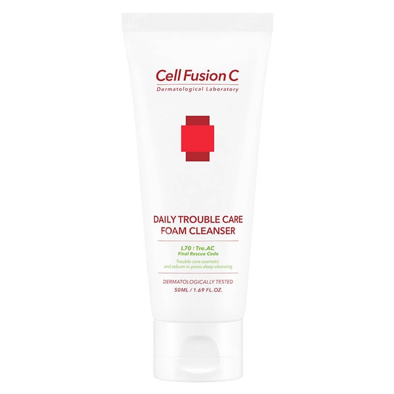 Cell Fusion C DAILY TROUBLE CARE FOAM CLEANSER Pianka oczyszczająca do skóry tłustej, problematycznej 130 ml