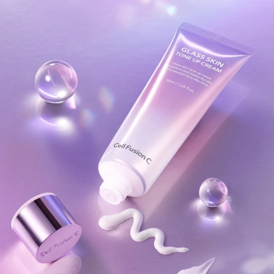 Cell Fusion C Glass Skin Tone Up Cream Krem tonujący 50 ml