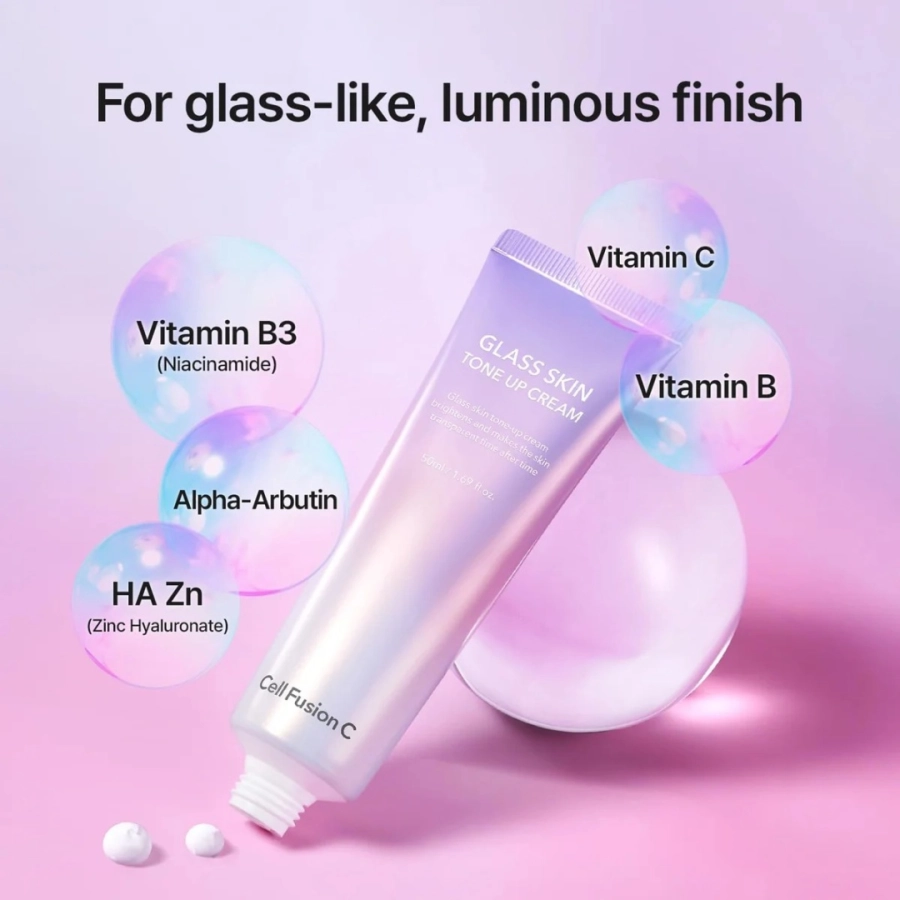 Cell Fusion C Glass Skin Tone Up Cream Krem tonujący 50 ml