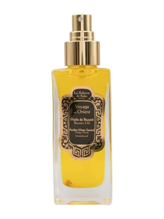 La Sultane de Saba Beauty Oil Amber Musk Sandalwood Olejek bursztynowe drzewo sandałowe 200 ml