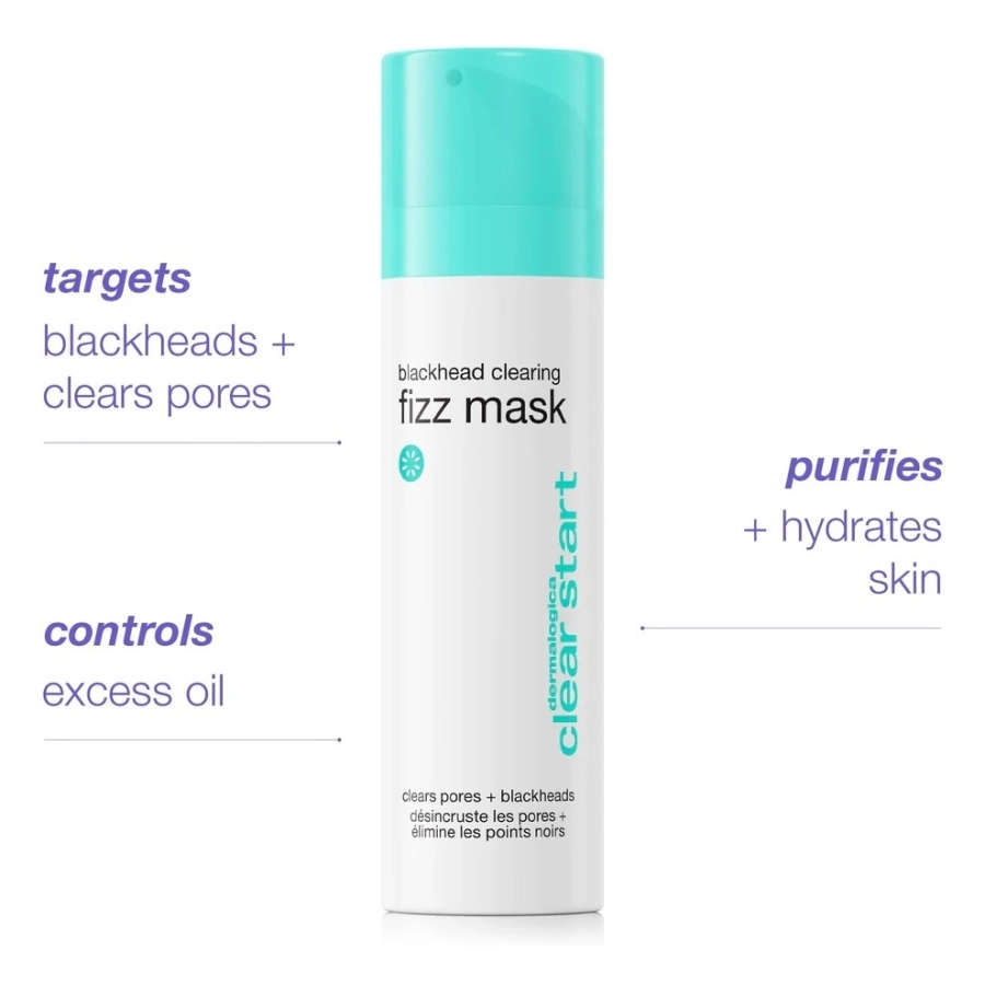 Dermalogica Blackhead Clearing Fizz Mask Maska oczyszczająca pory i zmniejszająca zaskórniki 50 ml