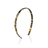 Balmain Acetate Headband Tortoise Shell Small Opaska do włosów skorupa żółwia mała