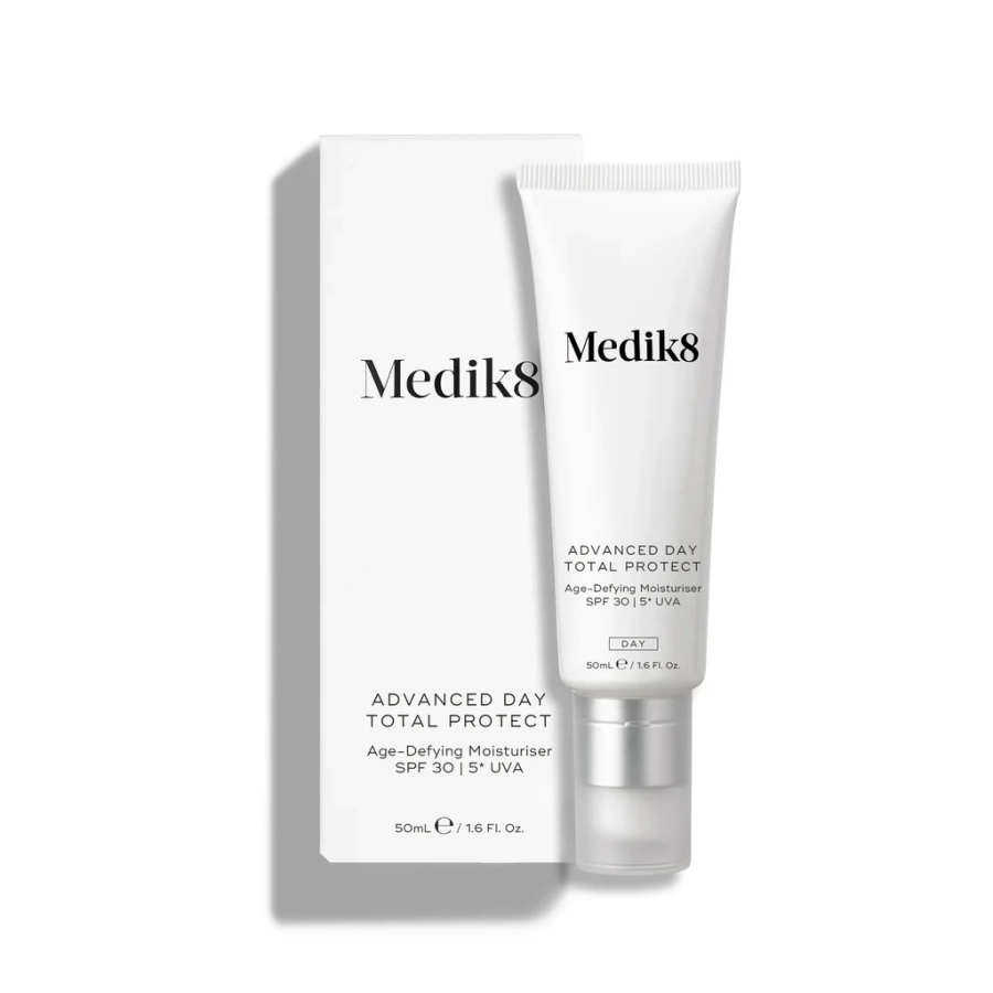 Medik8 Advanced Day Total Protect Krem nawilżający, zwalczający oznaki starzenia skóry, SPF 30 50 ml