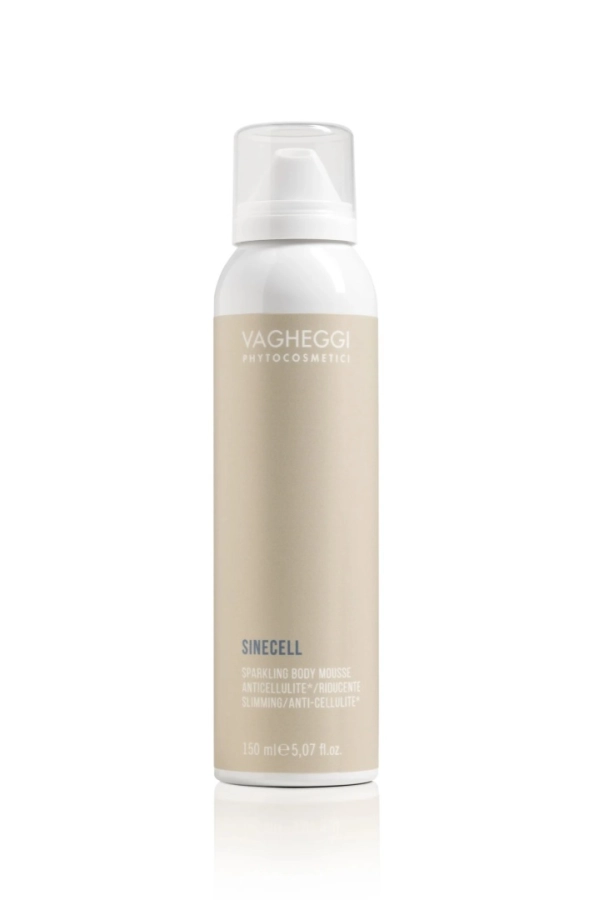 Vagheggi New Sinecell Sparkling Body Mousse Błyszcząca pianka wyszczuplająca do ciała Sinecell 150 ml