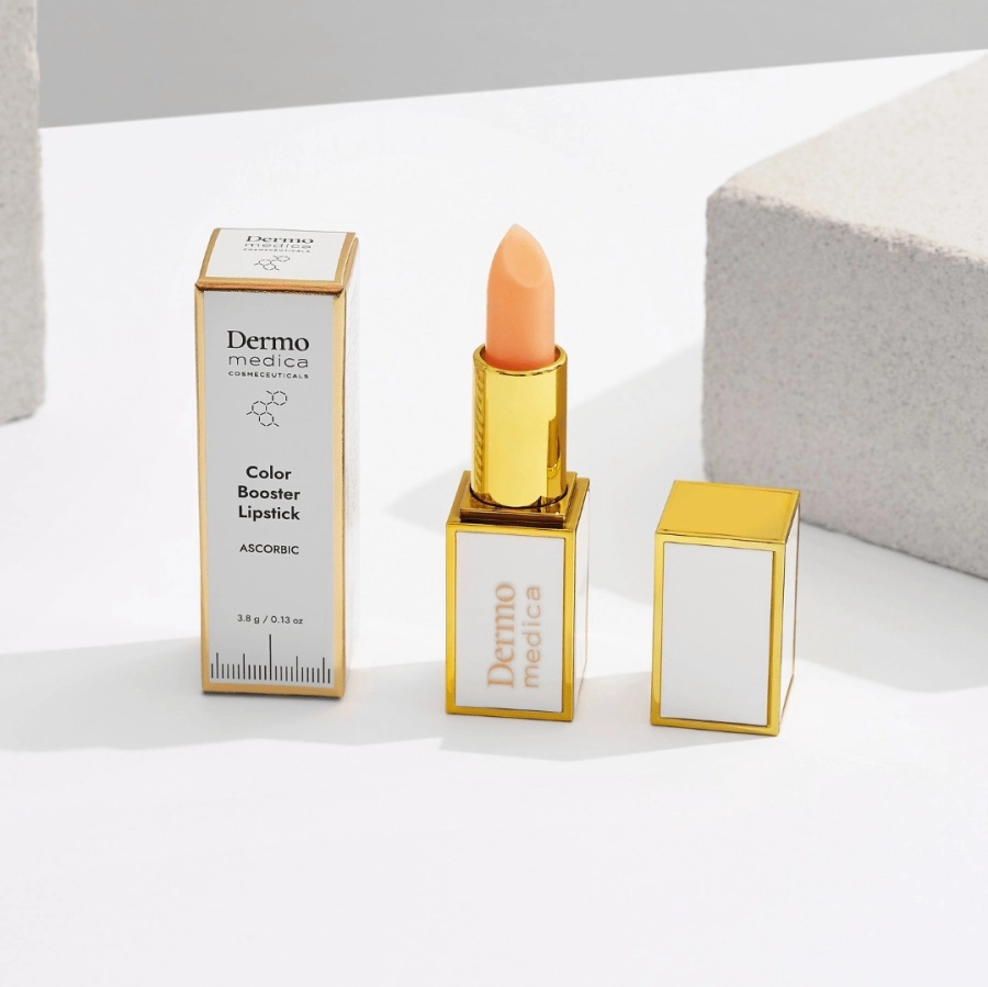 Dermomedica Color Booster Lipstick Pomadka odżywiająca, nadająca ustom żywy i soczysty kolor 3,8 g
