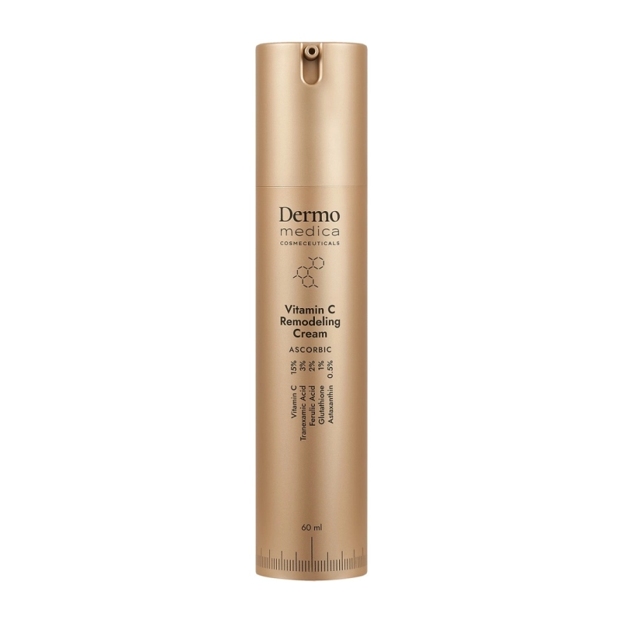 Dermomedica Vitamin C Remodeling Cream Luksusowy krem z witaminą C, kwasem traneksamowym, kwasem ferulowym i glutationem 60 ml