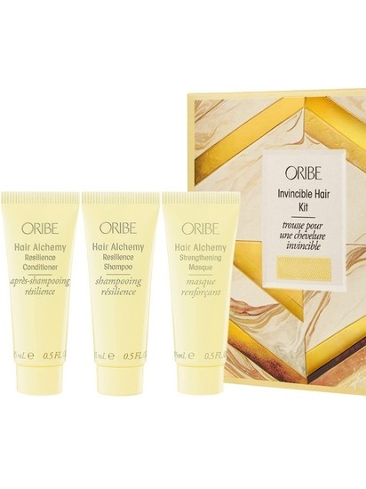 Oribe Hair Alchemy Invincible Hair Kit Wzmacniający zestaw do włosów kruchych i łamliwych