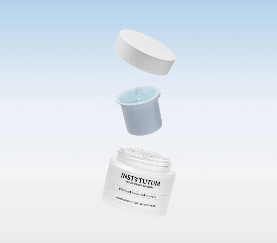 Instytutum HydraFusion Refill POD Nawilżający żel-krem Nawilżający żel krem z 4 rodzajami kwasu hialuronowego Refill 50 ml