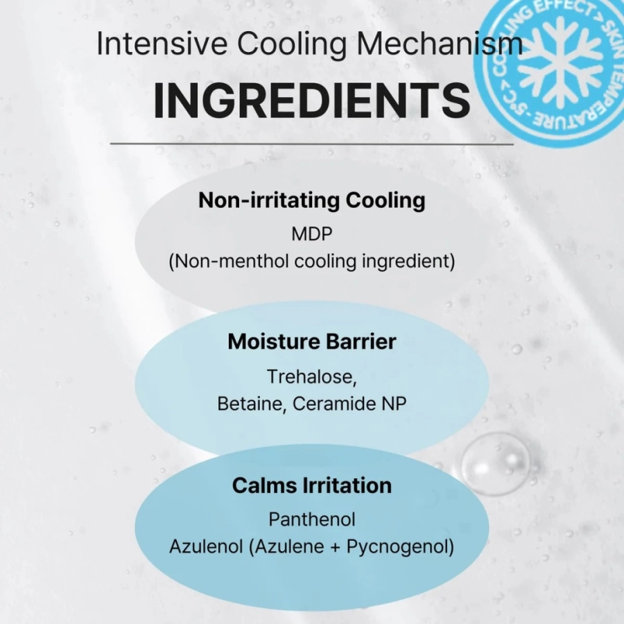 Cell Fusion C FIRST COOLING MASK Chłodząca maska hydrożelowa dla podrażnionej skóry 5 x 25 g