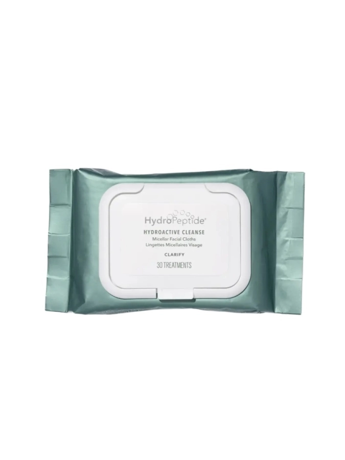 Hydropeptide HydroActive Cleanse Micelarne chusteczki do demakijażu