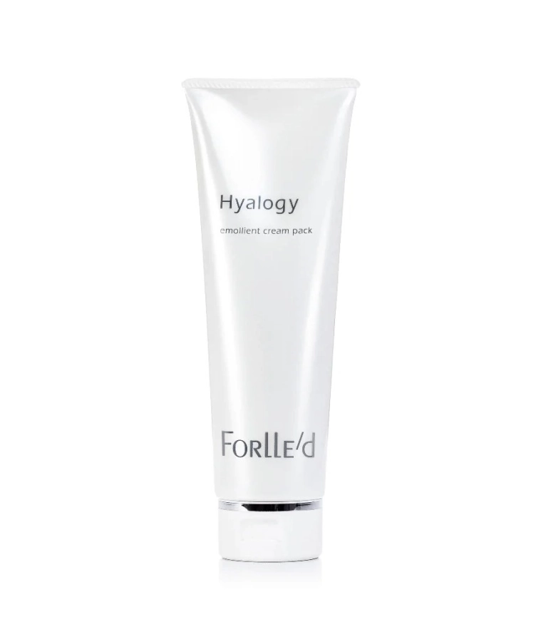 Forlled Hyalogy Emolient Cream Pack Przeciwstarzeniowa maska zmniejszająca nadwrażliwość skóry 100 g