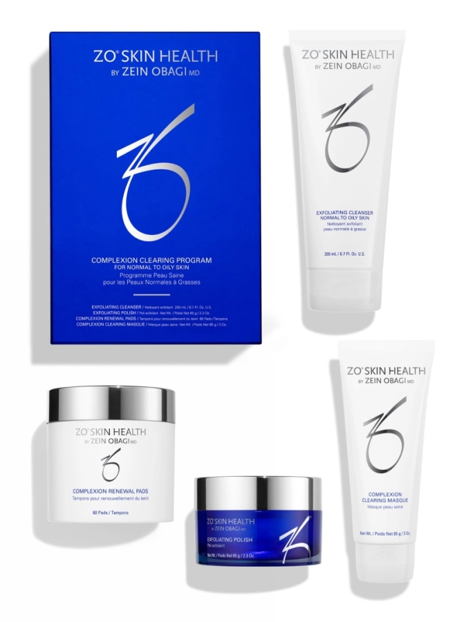 ZO Skin Health Complexion Clearing System - zestaw 4 produktów