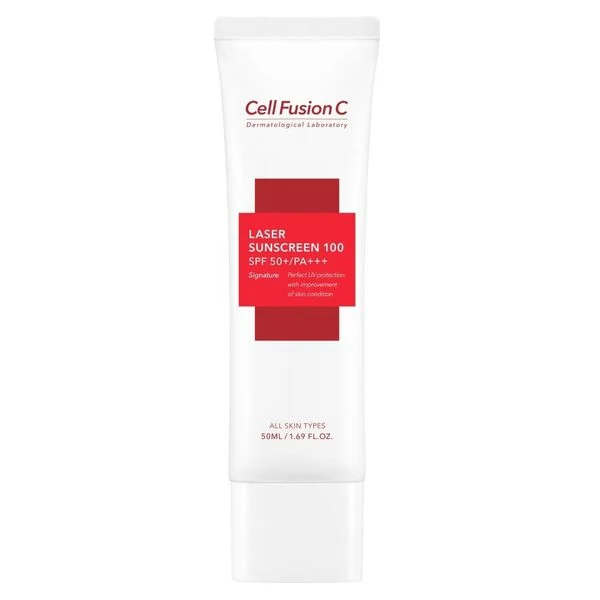 Cell Fusion C Laser Sunscreen 100 SPF 50+ / PA+++ Krem z wysoką ochroną przeciwsłoneczną 50 ml