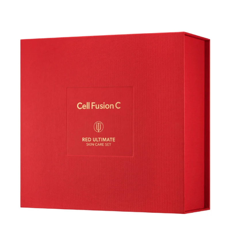 Cell Fusion C Red Ultimate SET Zestaw ujędrniający dla cery pozbawionej gęstości i witalności