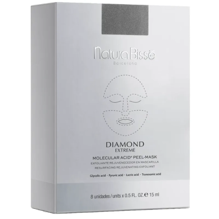 Natura Bissé Diamond Extreme Molecular Acid Peel Mask 8 szt.