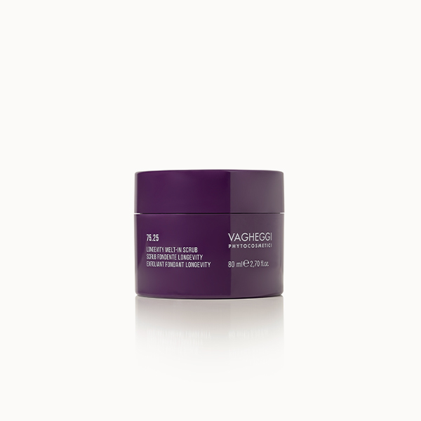 Vagheggi 75-25 Longevity Melt-in Scrub Luksusowy peeling z Lapacho i kryształkami cukru 80 ml
