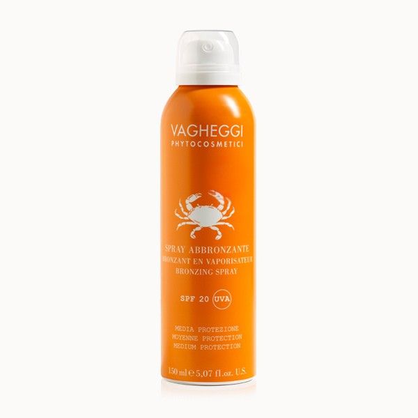 Vagheggi Bronzing Spray Brązujący spray do opalania z fitrem SPF20 150 ml