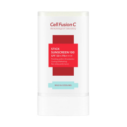 CELL FUSION C Aquatica Stick Sunscreen SPF 50+ / PA++++ Sztyft przeciwsłoneczny dla skór wrażliwych, naczyniowych i suchych 19 g