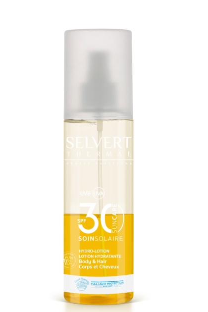 SELVERT THERMAL HYDRO-LOTION BODY AND HAIR SPF 30 Mgiełka do ciała i włosów 200ml