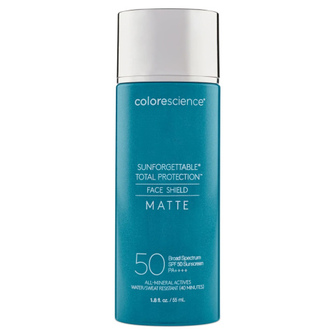 COLORESCIENCE Sunforgettable Total Protection Face Shield SPF 50 Minerały w emulsji do twarzy ( Matte ) 55ml