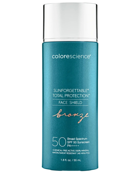 COLORESCIENCE Sunforgettable Total Protection Face Shield SPF 50 ( Bronze Color ) 55ml