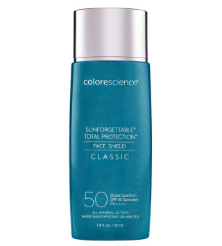 COLORESCIENCE Sunforgettable Total Protection Face Shield SPF 50 Minerały w emulsji do twarzy SPF50 (kolor Classic) 55ml