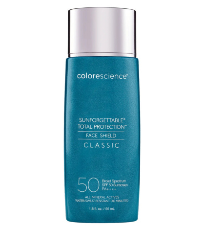 COLORESCIENCE Sunforgettable Total Protection Face Shield SPF 50 Minerals in Face Lotion SPF50 (Classic Color) 55ml