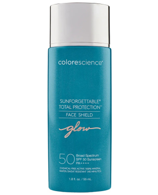 COLORESCIENCE Sunforgettable Total Protection Face Shield SPF 50 ( Glow Color ) 55ml