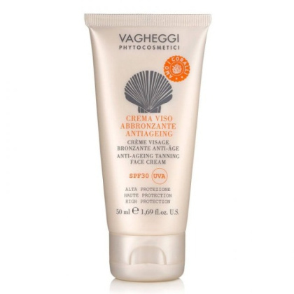 VAGHEGGI ANTI-AGEING TANNING FACE CREAM SPF30 50ml