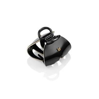 Balmain Pince à Cheveux Imperiale Black/White Klamerka Imperiale Czarno/Biała 6,5 cm x 6 cm