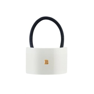 Balmain Elastique pour Cheveux White Gumka do włosów Biała 5 cm x 3,1 cm
