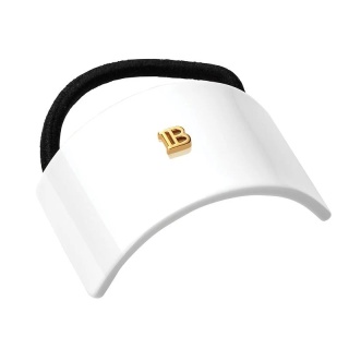 Balmain Elastique pour Cheveux White Gumka do włosów Biała 5 cm x 3,1 cm