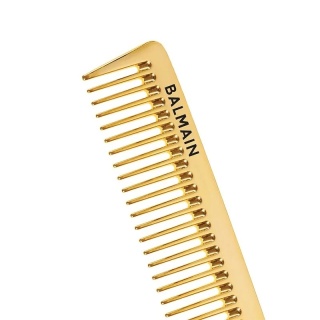 Balmain 14K Gold Plated Cutting Comb Grzebień do strzyżenia złoty