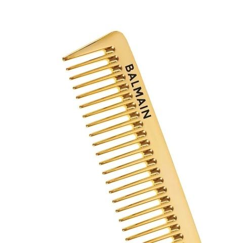 Balmain 14K Gold Plated Cutting Comb Grzebień do strzyżenia złoty