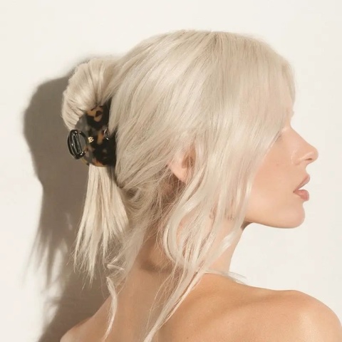 Balmain Pince à Cheveux Imperiale Tortoise Klamerka Imperiale Skorupa Żółwia 6,5 cm