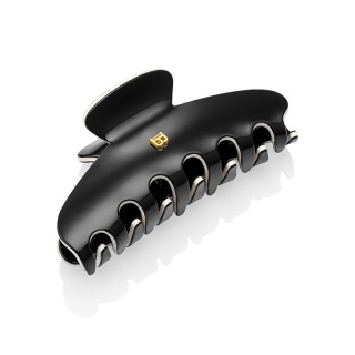 Balmain Pince à Cheveux Large Black/White Klamerka do włosów L czarno/biała