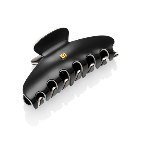 Balmain Pince à Cheveux Large Black/White Klamerka do włosów L czarno/biała