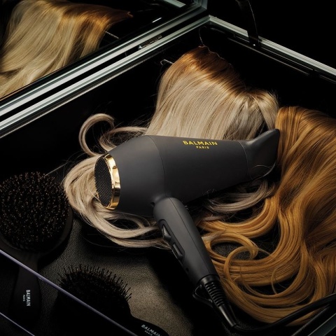 Balmain Professional Blowdryer Black EU Plug Profesjonalna Suszarka Czarna EU