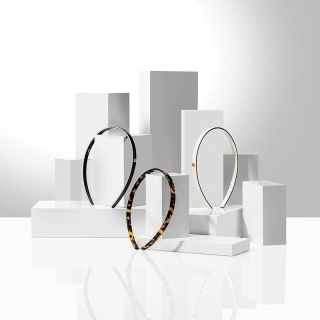 Balmain Acetate Headband Tortoise Shell Small Opaska do włosów skorupa żółwia mała