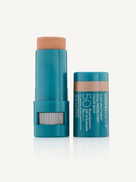 Colorescience Sunforgettable Total Protection Color Balm Balsam do ust oraz policzków SPF50 (kolor Glow) 9 g