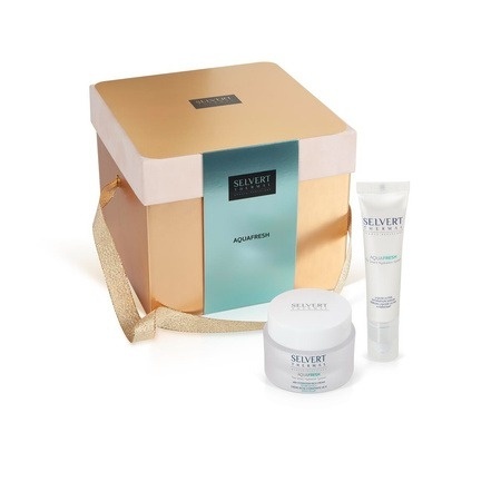 Selvert Thermal Aquafresh Coffret ZESTAW Lekki krem - żel nawadniający 50 ml + Ultra nawadniające serum 30 ml