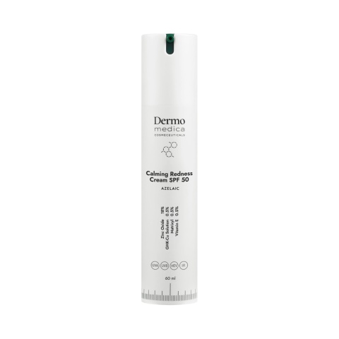 DERMOMEDICA Calming Redness Cream SPF 50 Krem fotoprotekcyjny i korygujący 60ml