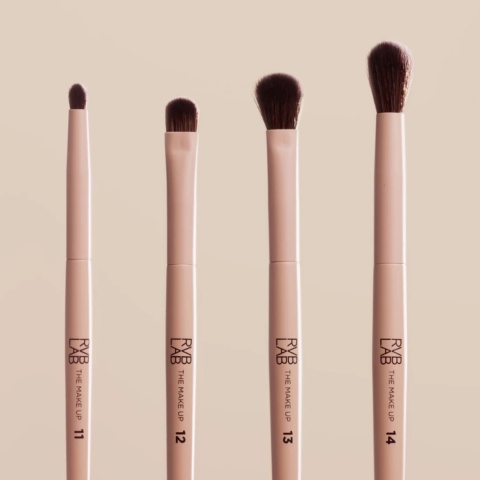 RVB LAB THE MAKE UP Flat Eye Brush 12 Płaski pędzel do makijażu oczu 12