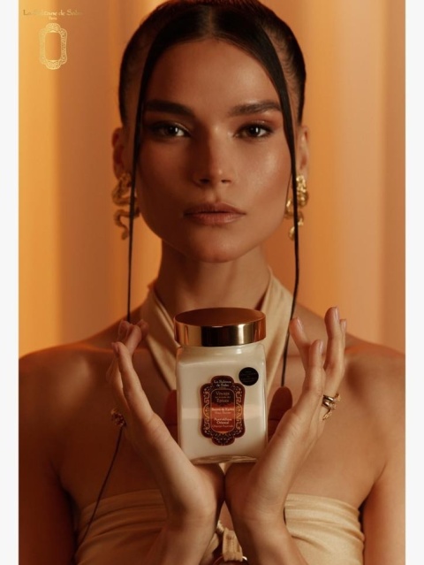 La Sultane de Saba Shea Butter Ayurvedique Masło Shea ajurwedyjsko-bursztynowa paczula waniliowa 300 ml