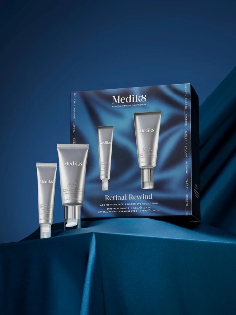 Medik8 Retinal Rewind ZESTAW Crystal Retinal 3 30 ml + Crystal Retinal Ceramide Eye 3 15 ml