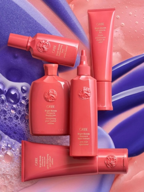 Oribe Bright Blonde Radiance & Repair Treatment Kuracja do odżywienia i rozświetlenia włosów farbowanych na blond 175 ml