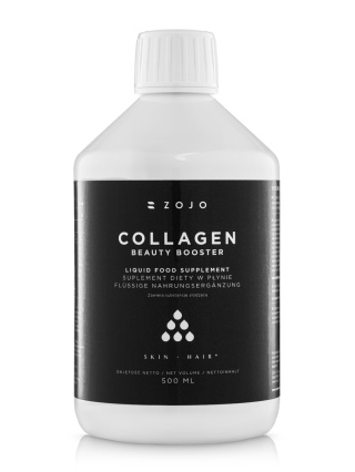 Zojo Collagen Beauty Booster Kolagen rybi do picia z wit. C na skórę, włosy i paznokcie 500 g