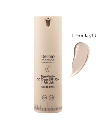 DERMOMEDICA DermVitality CC Cream SPF 50 FAIR LIGHT Koloryzujący krem ochronny 30ml